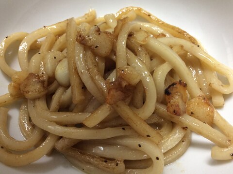 にんにくバター焼うどん